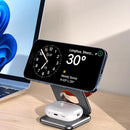 Carregador por Indução Sem Fio Iphone/Samsung Multifuncional