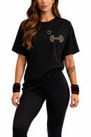Camisetão Fit Oversized 100% Algodão Feminina Multimarket