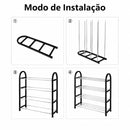 Sapateira 4 Andares Organizador de Calçados Multimarket