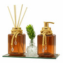 Kit Banheiro Aromatizador e Saboneteira 300ml Multimarket