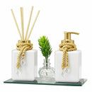 Kit Banheiro Aromatizador e Saboneteira 300ml Multimarket