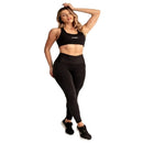 Conjunto Feminino Academia - Top Fitness e Legging Zero Transparência Multimarket