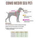 Coleira Peitoral Cachorro + Conjunto de Guia Multimarket
