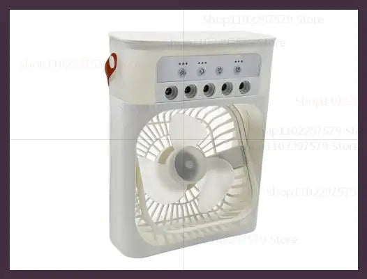 Mini Ar Condicionado Ventilador de Mesa Umidificador