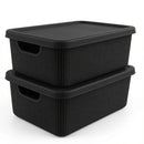 Kit Caixas Organizadoras com Tampa 5 Litros Multimarket
