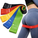 kit 5 Faixas Elástica de Resistência para Yoga, Pilates e Musculação Multimarket